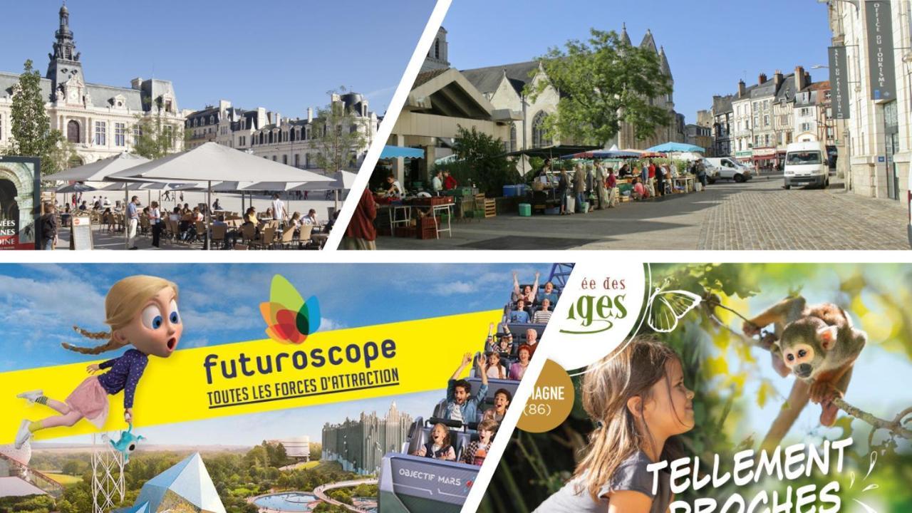 Hyper Centre-Le Regratterie-Wifi Apartment ปัวติเยร์ ภายนอก รูปภาพ